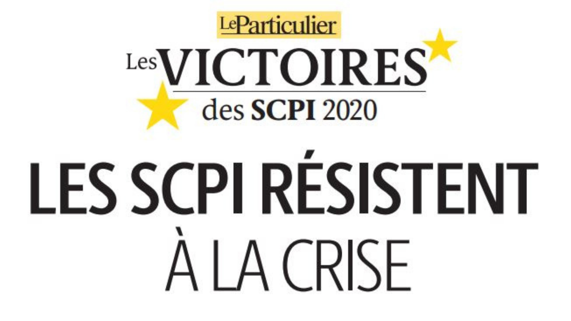 Victoires Des Scpi 2020 Le Palmares Des Scpi Bureaux